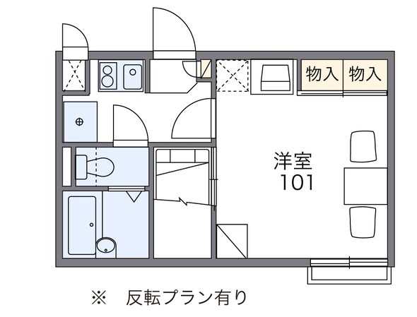 レオパレス第６鈴木ビルの物件間取画像